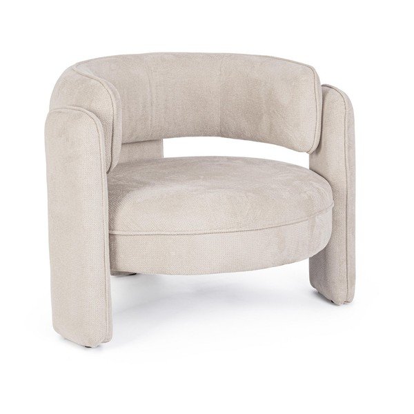 Bēšs atpūtas krēsls Aisha – Bizzotto