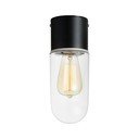 Melna griestu lampa Markslöjd Zen Ceiling Black Clear