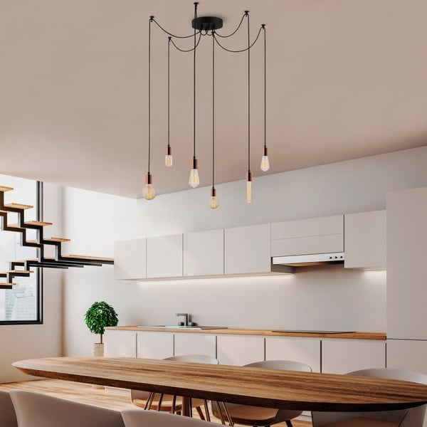 Vara krāsas piekaramā lampa Kabluni – Opviq lights-image-4