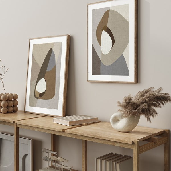 Glezna 30x40 cm Picasa Greige – Malerifabrikken-image-1