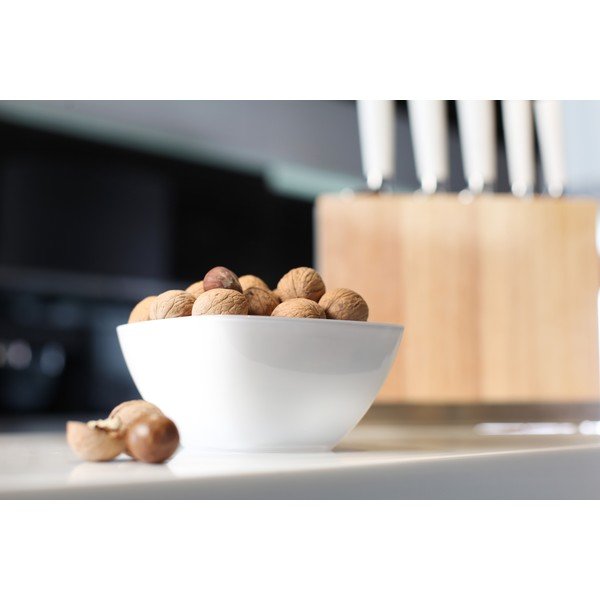 Balta salātu bļoda Vialli Design, 14 cm-image-1