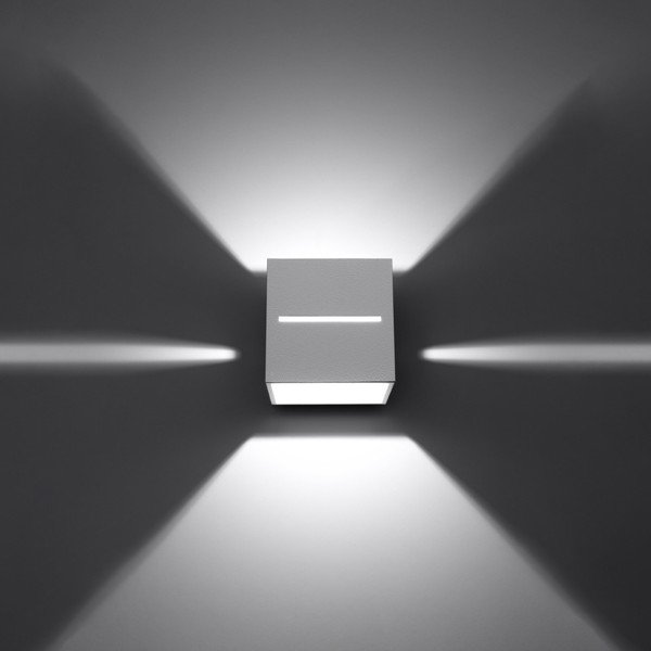 Balta sienas lampa Lorum – Sollux-image-3