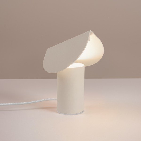Bēša alumīnija LED galda lampa (augstums 15 cm) BISCUIT – Thoro-image-1