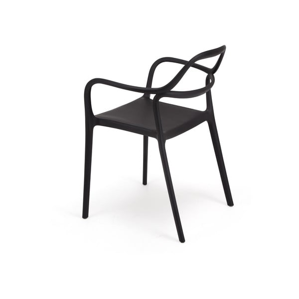 2 melnu pusdienu krēslu komplekts Bonami Selection Dali Chaur-image-4