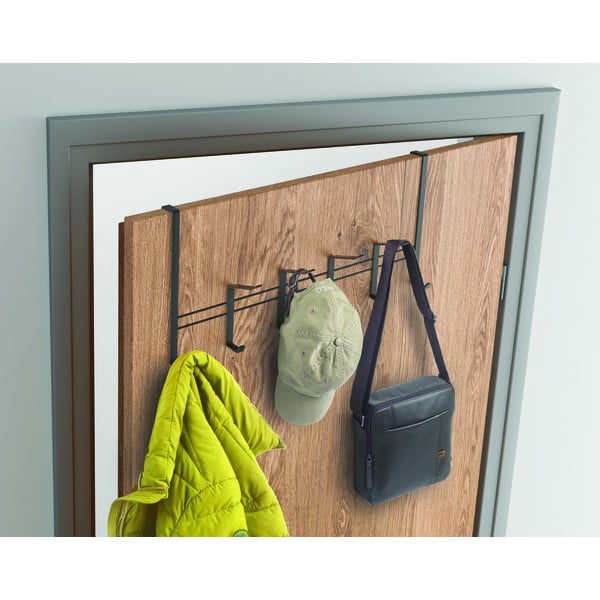 Melns metāla durvju pakaramais 45 cm Lava – Metaltex-image-1