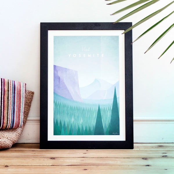 Plakāts Travelposter Yosemite, 30 x 40 cm-image-1