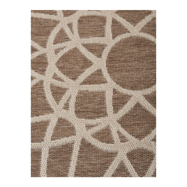 Brūns āra paklājs Floorita Tondo, ø 194 cm-image-2