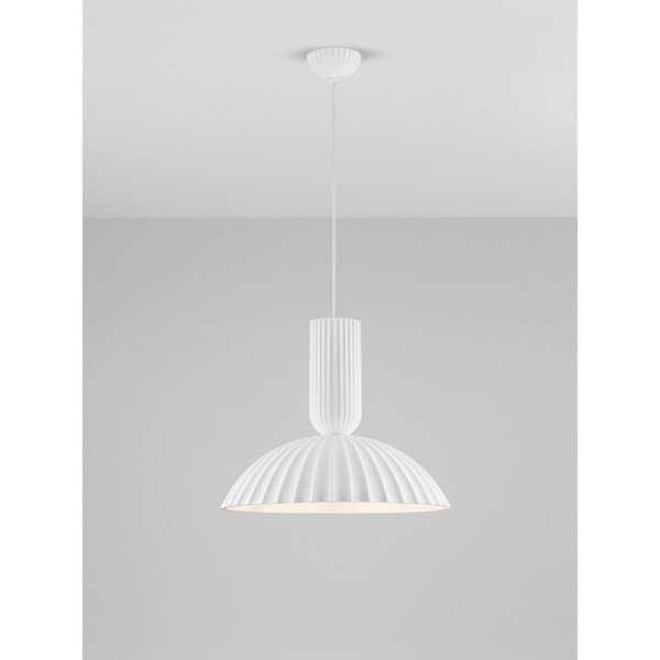 Balta akmens piekaramā lampa ø 50 cm Ammos – Nova Luce-image-4