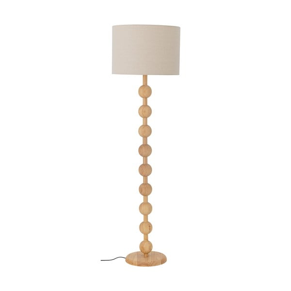 Dabīga toņa stāvlampa ar auduma abažūru (augstums 154,5 cm) Giacoma – Bloomingville
