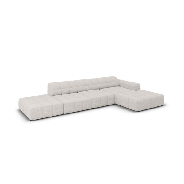 Gaiši pelēks stūra dīvāns (ar labo stūri) Chicago – Cosmopolitan Design-image-3