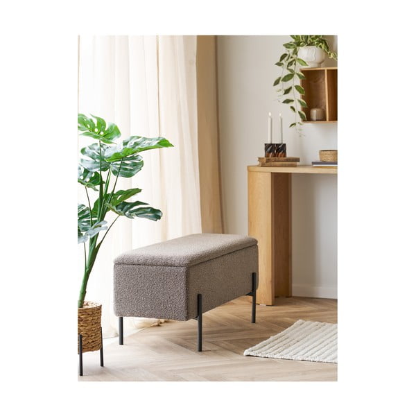 Brūns sols no buklē auduma Watford – House Nordic-image-1