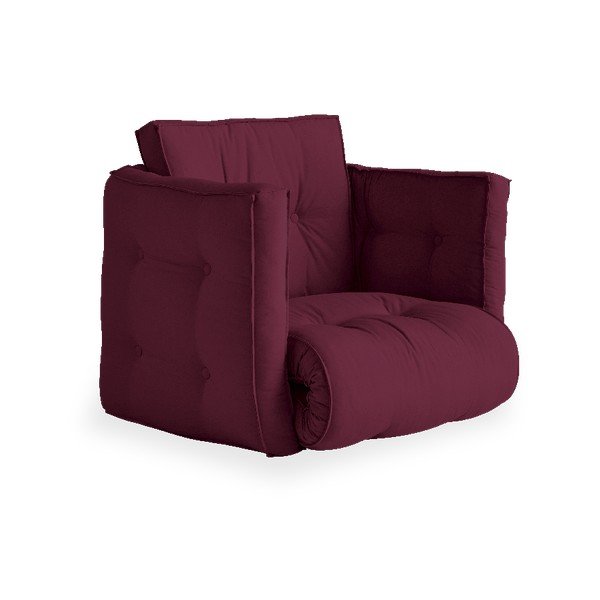 Izlaižams matrača krēsls Karup Design Dice Bordeaux-image-1