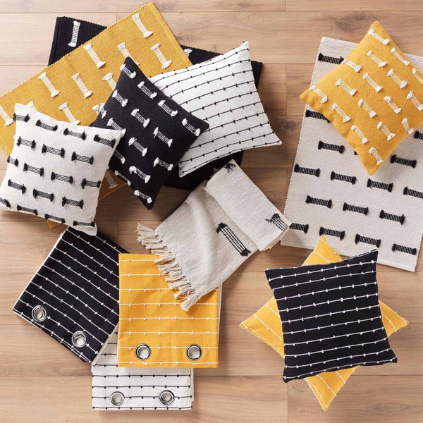 Krēmkrāsas mazgājams paklājs 50x80 cm Juline – douceur d'intérieur-image-1