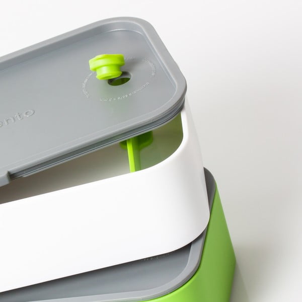 Zaļa/balta pusdienu kaste Monbento-image-3