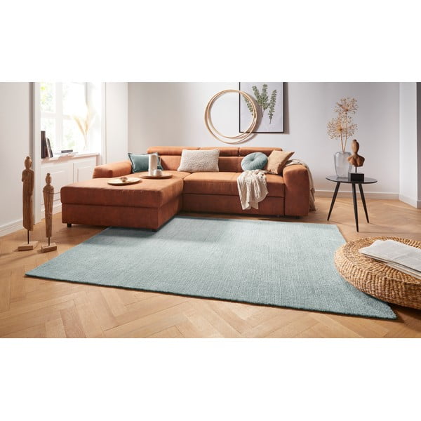 Gaiši zils paklājs Mint Rugs Supersoft, 120 x 170 cm-image-1