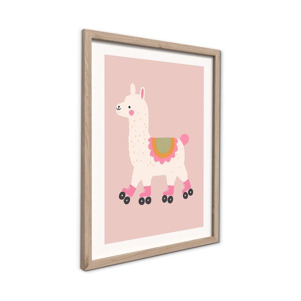 Bērnu plakāts 30x40 cm Roller Llama – Styler-image-4