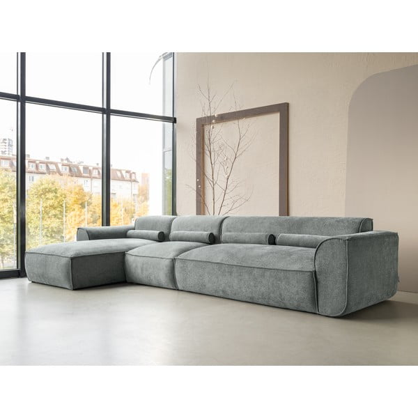 Zaļš stūra dīvāns (ar kreiso stūri) Flex Felix – Miuform-image-3