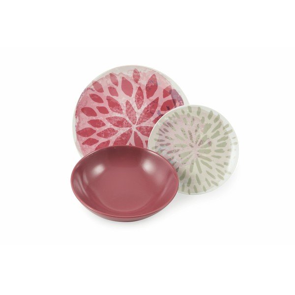18 daļīgs porcelāna un keramikas šķīvju komplekts VDE Tivoli 1996 Aurora-image-2