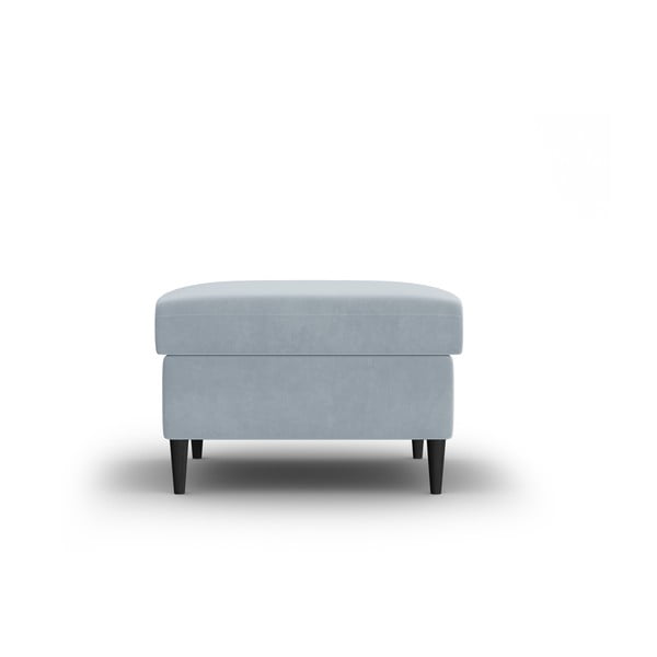 Gaiši zils samta kāju soliņš Kyoto – Cosmopolitan Design