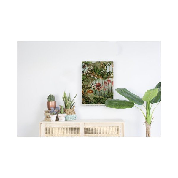 Attēls uz audekla Surdic Jungle Flowers, 50 x 70 cm-image-1