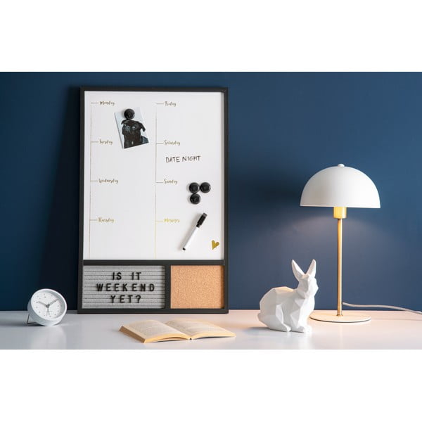 Balts modinātājs Karlsson Tinge, ø 9 cm-image-2