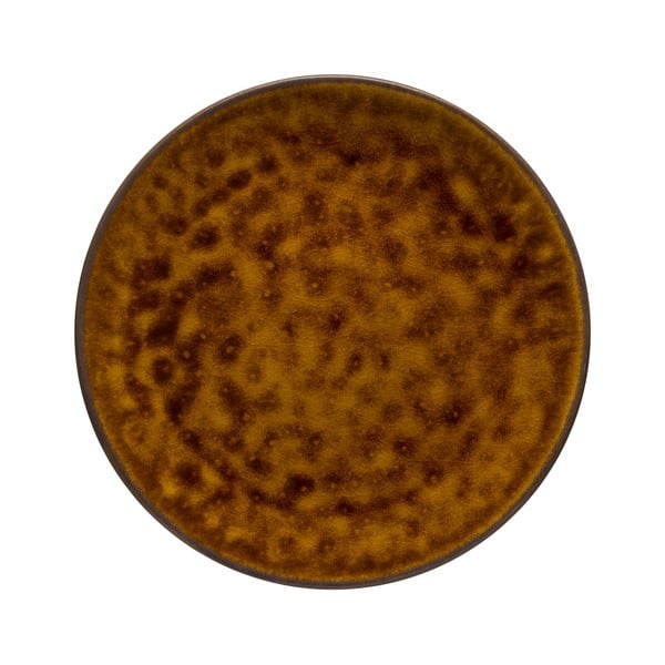 Brūns keramikas šķīvis Costa Nova Roda, ⌀ 28 cm