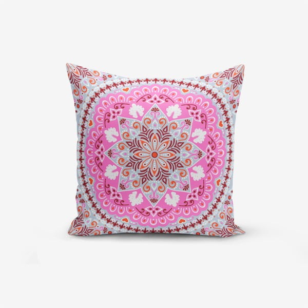 Spilvendrāna Minimalist Cushion Covers Flower Ringsı Modern, 45 x 45 cm