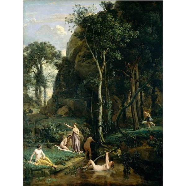 Gleznas reprodukcija 70x100 cm Camille Corot – Wallity
