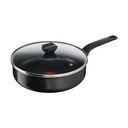 Alumīnija panna ar vāku ø 24 cm Simply Clean Red – Tefal