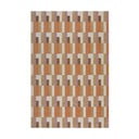 Oranžs/dabīga toņa paklājs 155x230 cm Riley Block Geo – Flair Rugs