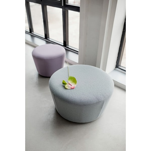 Konjaka krāsas ādas pufs EMKO Naïve, ø 72 cm-image-2