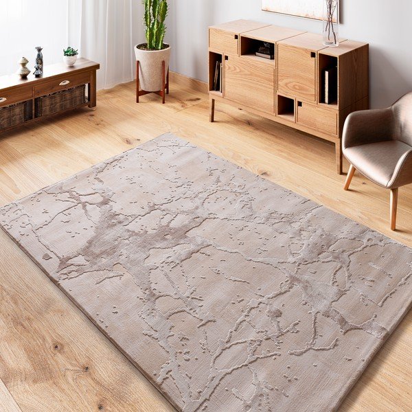Bēšs paklājs 77x150 cm Oris – Universal-image-1