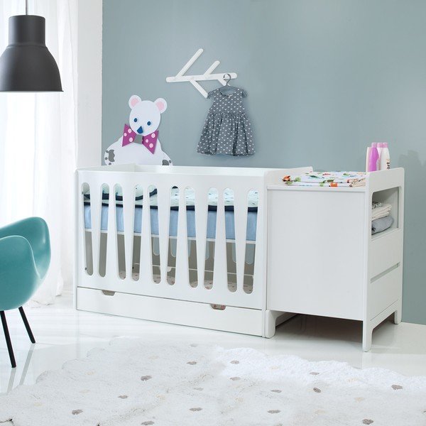 Balta kumode Pinio Moon, 89 x 52 cm-image-2