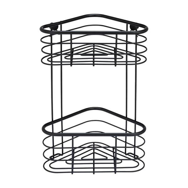 Melns stūra dušas plaukts Wenko Trestina, 25 x 35 cm-image-3
