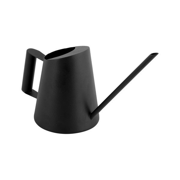 Melna metāla lejkanna PT LIVING Grace, augstums 20 cm
