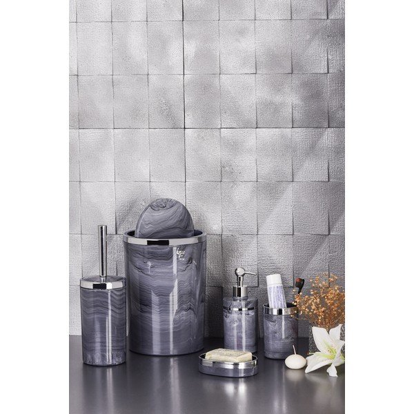 Pelēks vannas istabas piederumu komplekts – Oyo Concept-image-1