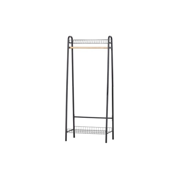 Melns metāla drēbju pakaramais statīvs Jovi – WOOOD-image-1
