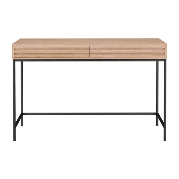 Darba galds ar ozolkoka imitācijas galda virsmu 50x120 cm Celine – Støraa-image-4