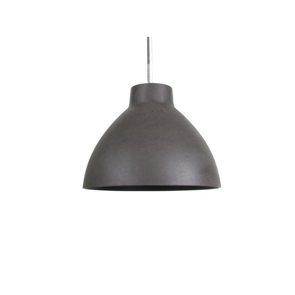 Tumši pelēka piekaramā lampa Leitmotiv Sandstone Mini