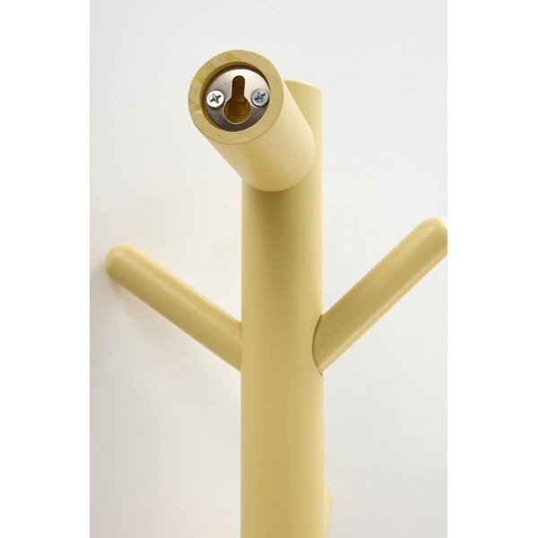 Gaiši dzeltens priedes masīvkoka sienas pakaramais 21 cm Eddison – Jotex-image-3