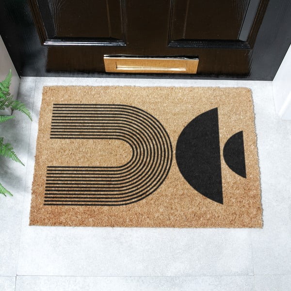 Kokosšķiedras kājslauķis 40x60 cm Half Moon – Artsy Doormats-image-3