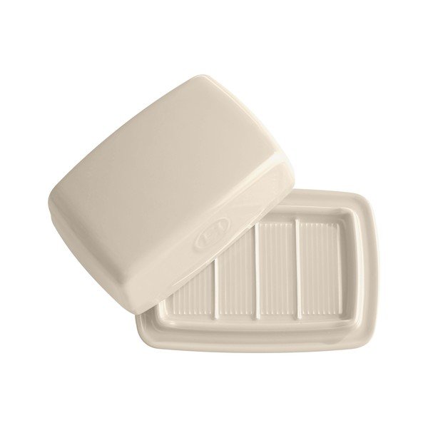 Krēmkrāsas keramikas sviesta trauks – Emile Henry-image-1