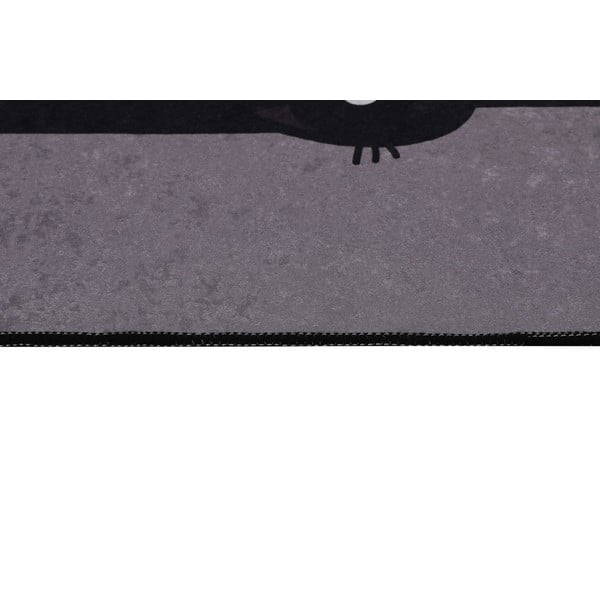 Melni/pelēki vannas istabas paklājiņi (2 gab.) 60x100 cm Comfort – Foutastic-image-2