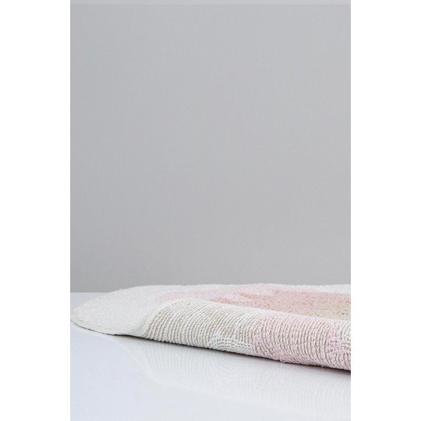 Rozā kokvilnas vannas paklājiņš Irya Home Collection Lavin-image-4