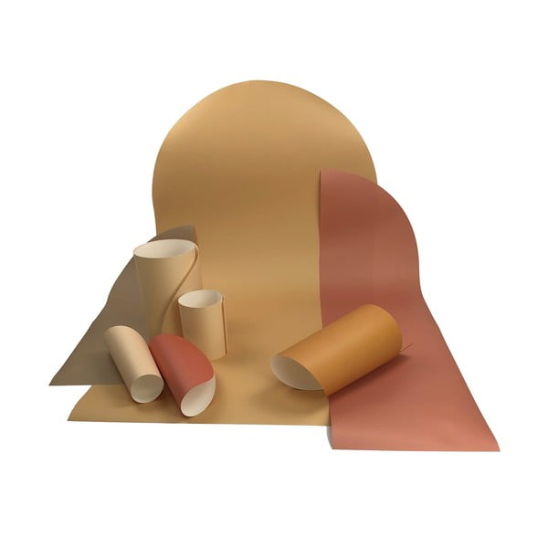 Sienas uzlīme 120x250 cm Abstract Sunset – Ambiance-image-2