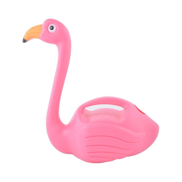 Rozā dārza tējkanna flamingo formā Esschert Design
