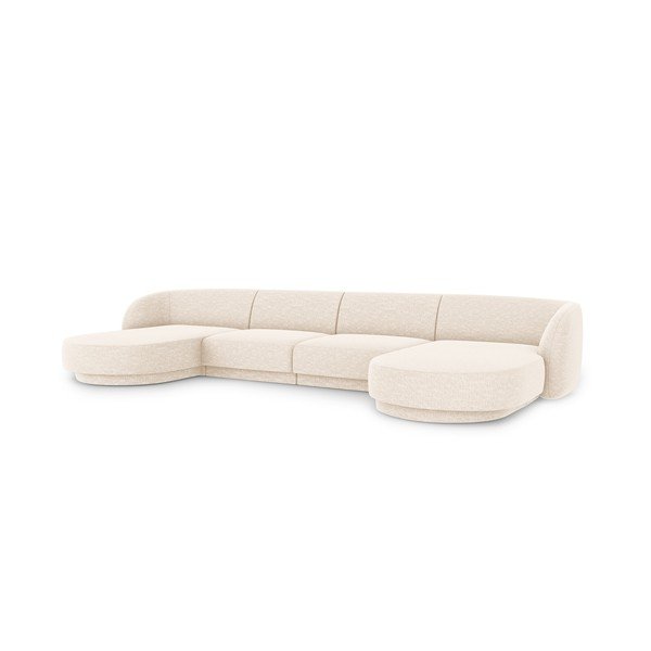 Krēmkrāsas stūra dīvāns Miley – Micadoni Home-image-3