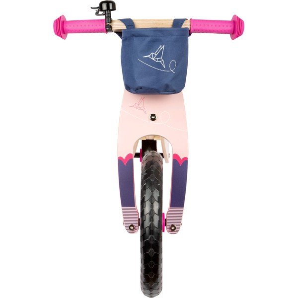 Rozā bērnu līdzsvara velosipēds Legler Hummingbird-image-4