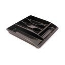 Melns galda piederumu organizators Addis Classic, 40 x 38,5 cm