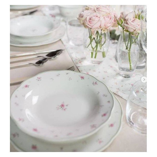 Piekarināma porcelāna dekorācija Brandani Nonna Rosa, ø 20 cm-image-2